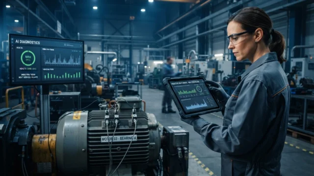 AI-powered vibration analysis for early fault detection in industrial equipment